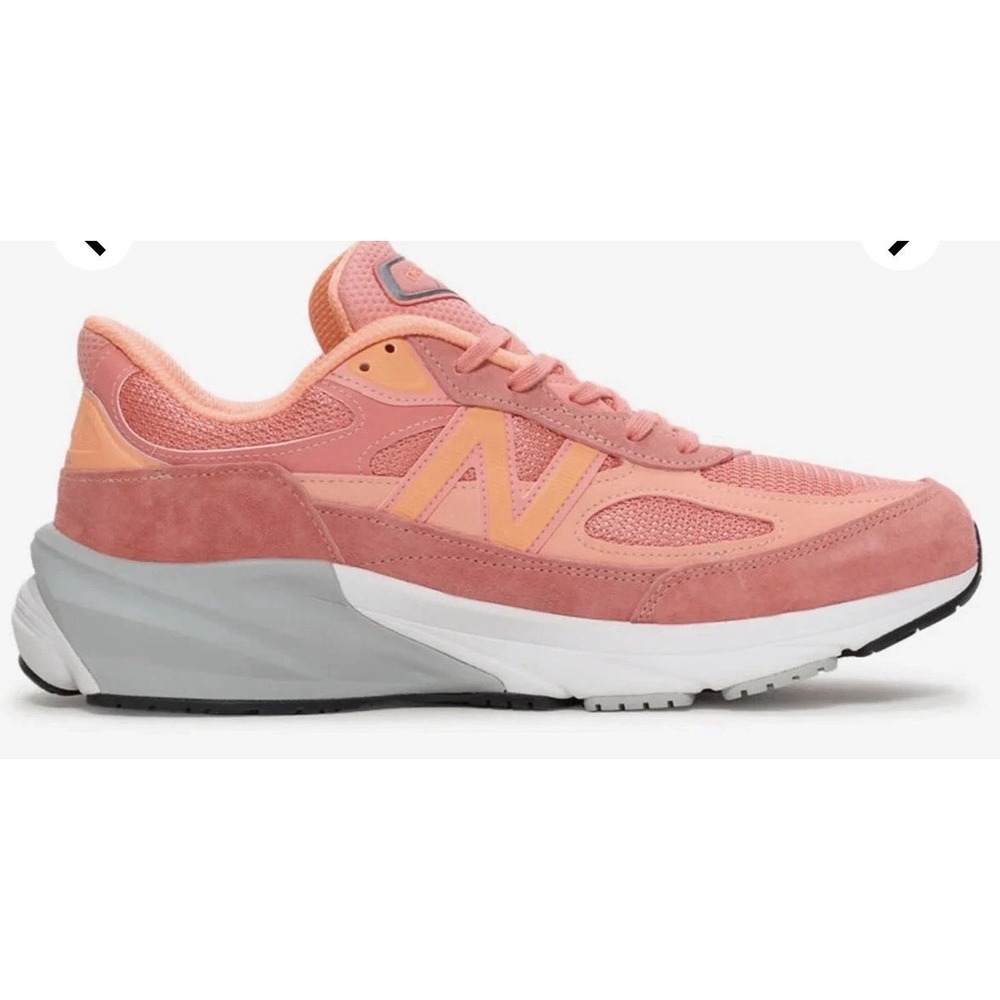 New Balance 990v6 Made in USA Men's Size 8.5 Salmon Running Shoes U990SR6 NEW